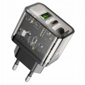 N34 USB A/ C QC3.0 PD 3A 20W Black