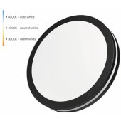 LED Влагозащищенный светильник 20W, 3CCT, 2400Lm, IP65, Ø 230x55