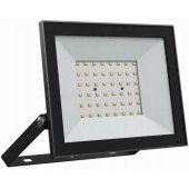 LED Floodlight 50W, 4000K, 230V Black