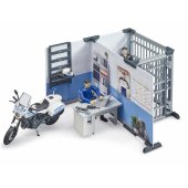 Police station with Police moto. - 62732