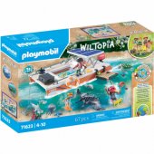 PLAYMOBIL 71623 Wiltopia Coral Reef Platform, construction to
