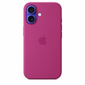 iPhone 16 Silicone Case with MagSafe - Fuchsia MYY53ZM/ A