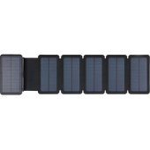 "Solar 6-Panel Powerbank 20000" Black