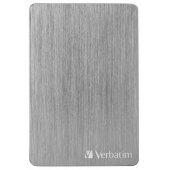 Store ®n® Go ALU Slim 1TB 2.5" Silver 53662