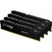 Fury Beast Black 4x32GB DDR5 5200MHz DIMM CL40 KF552C40BBK4-128