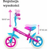 Milly Mally Dragon cross-country bicycle with brake Candy
