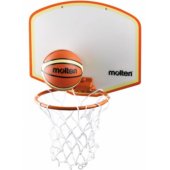 Баскетбольное кольцо с сеткой и щитом Molten KB100V