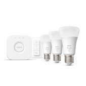 Philips Hue starter kit bridge + 3 x E27 9.5W BT bulb + prze