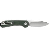 CIVIVI Elementum Slip Joint Green Micarta