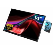 Portable Touchscreen Monitor Light 14" TFT 16:9