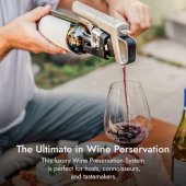Timeless Six+ Wine Preservation System - Silver