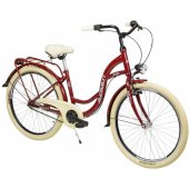 Vintage 26" 3-speed 2025 Burgund/ Cream Shiny
