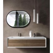 Firenze Led 100x70cm Black
