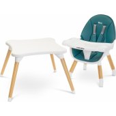 Caretero Tuva feeding chair dark green (TERO-7705)