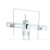 Adjustable concealed hole cutter Edma for hot knife, 30-1