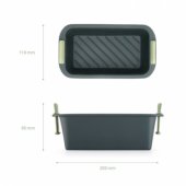 Air fryer Rectangular Basket - Grey