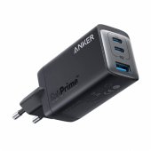 Charger GaNPrime 735 2xUSB -C 65W USB-A 65W Black