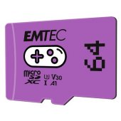 mSD 256GB UHSI U3 V30 A1 Gaming Blue