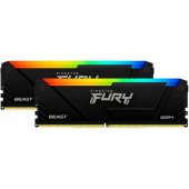 Fury Beast RGB Black 32GB DDR4 3200MHz DIMM KF432C16BB12AK2/ 32