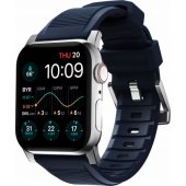 Rugged Strap Apple Watch 44/ 45/ 49mm Atlantic Blue-Silver