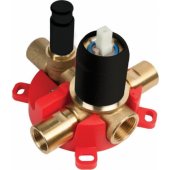 Mixer underspout part with switch