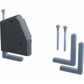 DESK 1 3AC Black/ Silver