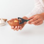 TASTY+ Food Y-Peeler plus Zester Fir Green