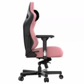 Kaiser 3 L Pink Leather Gaming Swivel Chair